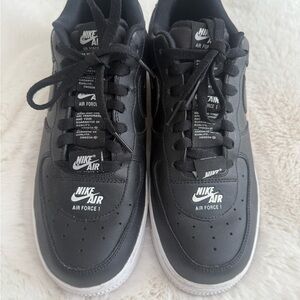 Nike Air Force 1 Black and White Sneakers